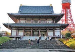 増上寺の拝殿