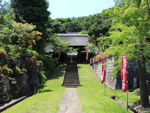 西芳寺の参道