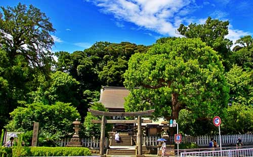 瀬戸神社の鳥居と社殿