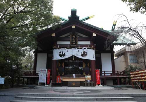 稲毛神社拝殿