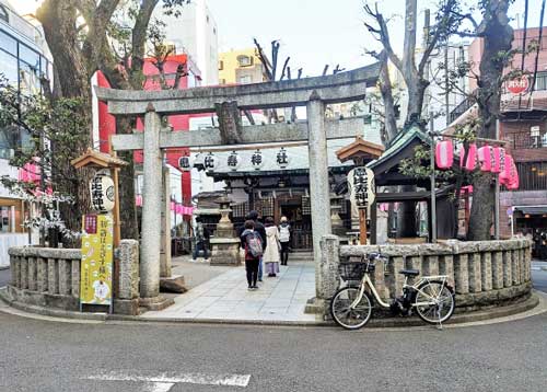 渋谷の恵比寿神社