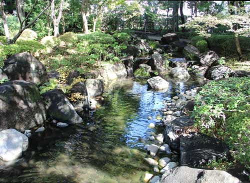 太田黒公園の風景