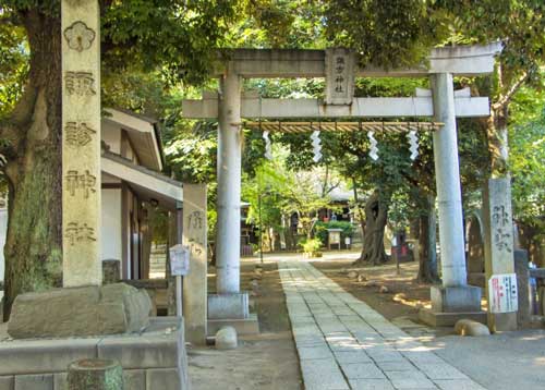 諏方神社鳥居